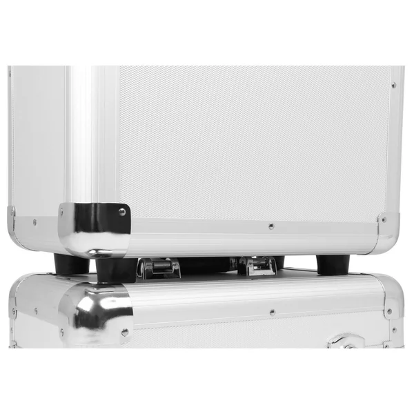 Power Dynamics RC100 - Valise Vinyles 31 x 35,5 x 39cm - Argent