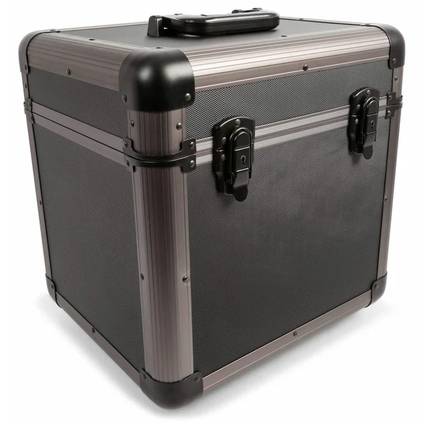 Power Dynamics RC100 - Valise Vinyles 31 x 35,5 x 39cm - Titane