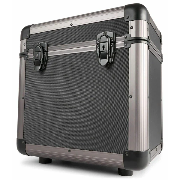 Power Dynamics RC80 - Valise Vinyles 24 x 35 x 39,5cm - Titane