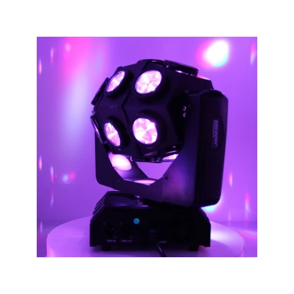 Power lighting Spider crunch - Lyre multibeam 18X 10W RGBW