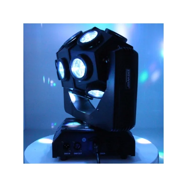Power lighting Spider crunch - Lyre multibeam 18X 10W RGBW