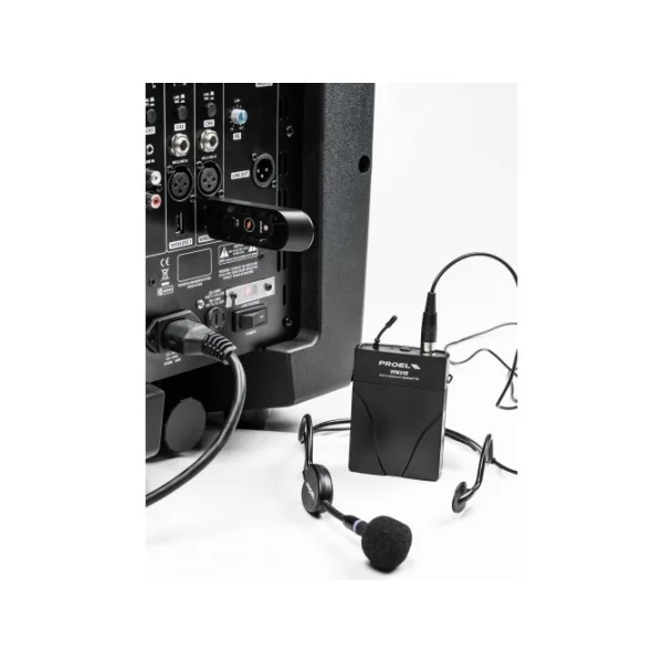 proel U24B micro serre tête USB sans fil 2.4GHz