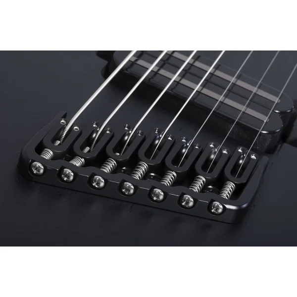 PT-7 MS Black Ops 7-string - satin black open pore