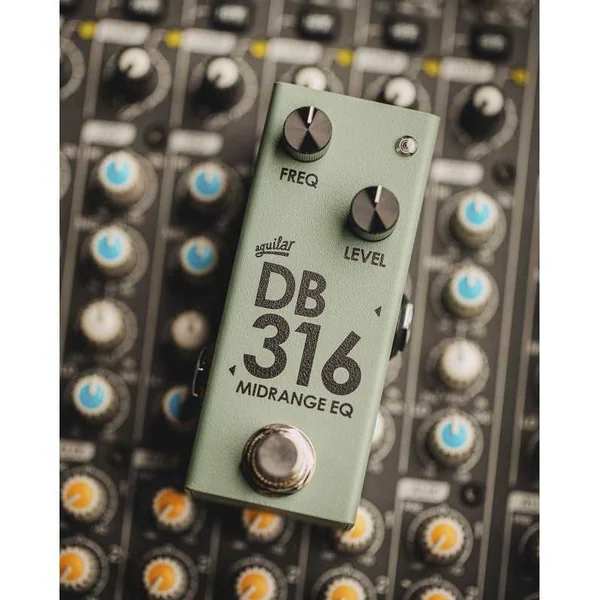 Pédale d'Effet AGUILAR - DB316 - MICRO PEDALES - Midrange Eq
