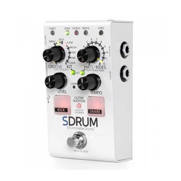 Pédale d'Effet DIGITECH SDRUM BLANC