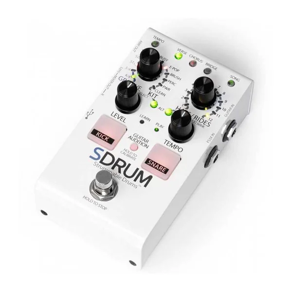 Pédale d'Effet DIGITECH SDRUM BLANC