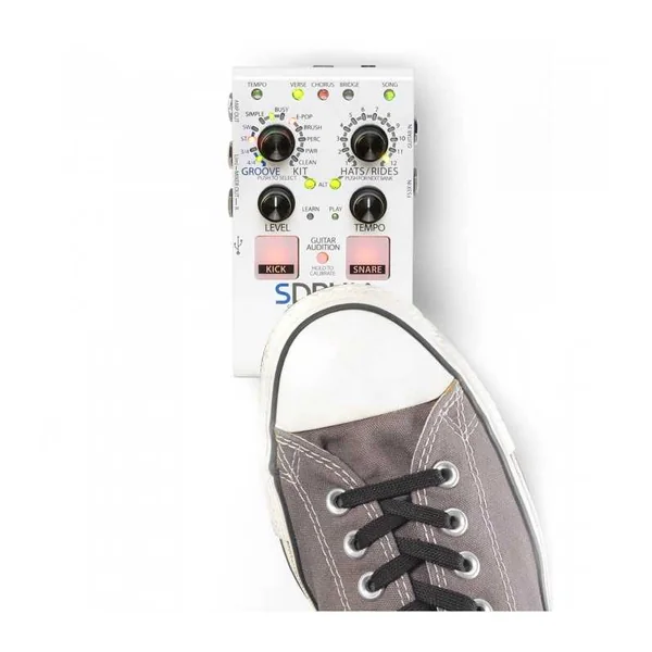 Pédale d'Effet DIGITECH SDRUM BLANC