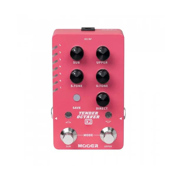 Pédale d'Effet MOOER TENDER OCTAVER X2