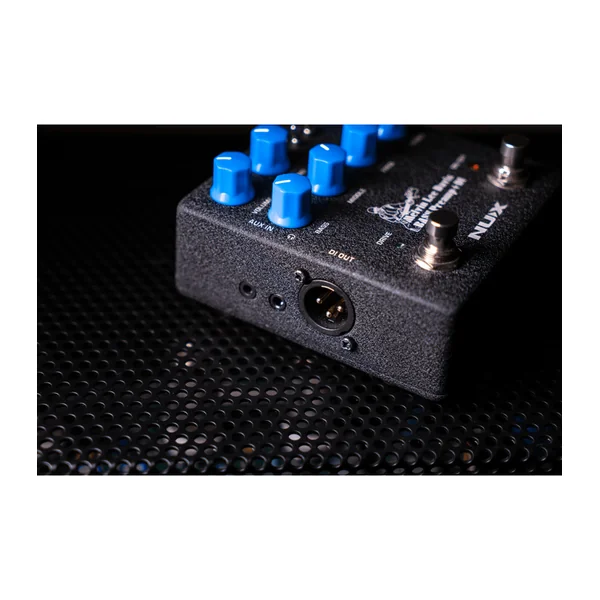 Pédale d'Effet NUX - BASSPREAMP - Préampli basse à modélisation, sortie DI