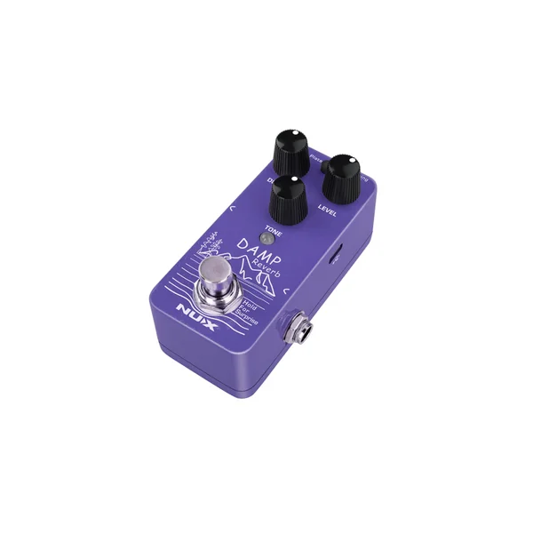 Pédale d'Effet NUX - DAMP-REVERB - Reverb numérique 3 modes - shimmer/freeze