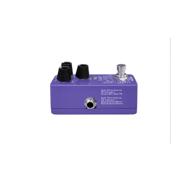 Pédale d'Effet NUX - DAMP-REVERB - Reverb numérique 3 modes - shimmer/freeze