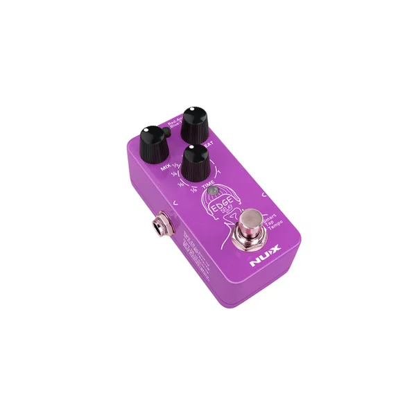 Pédale d'Effet NUX - EDGE-DELAY - Delay numérique 3 modes - tape tempo
