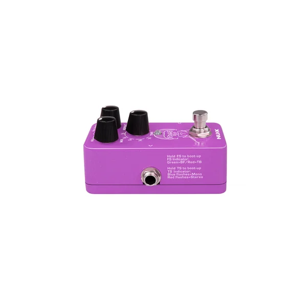 Pédale d'Effet NUX - EDGE-DELAY - Delay numérique 3 modes - tape tempo