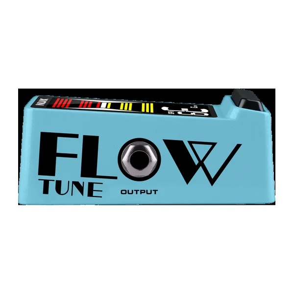 Pédale d'Effet NUX - FLOWTUNE2-BLUE - Accordeur compact LCD couleur - bleu