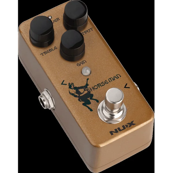 Pédale d'Effet NUX - HORSEMAN-OD - Analogique type K Gold/Silver