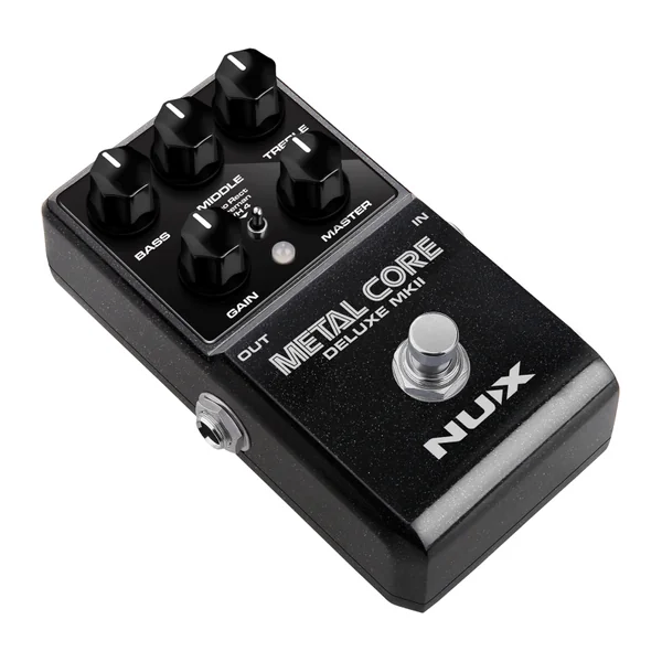 Pédale d'Effet NUX - METALCORE-DLX-MK2 - Distorsion / Numérique distorsion high gain - 3 modes