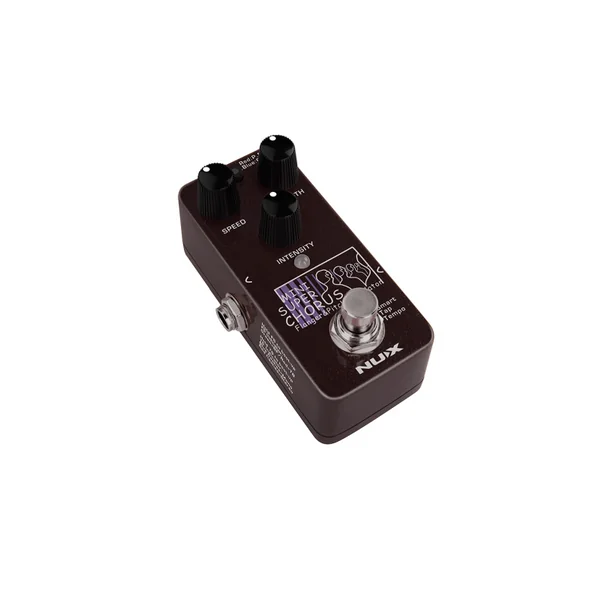 Pédale d'Effet NUX - MINI-SCF-CHORUS - Chorus/Flanger numérique - tape tempo
