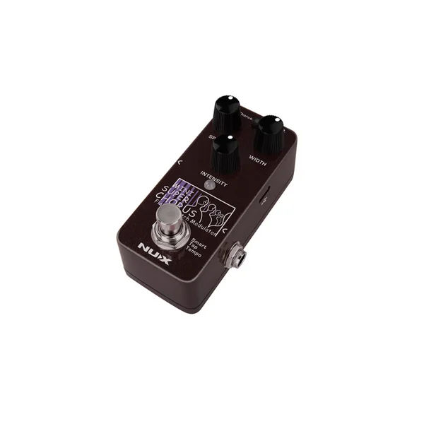 Pédale d'Effet NUX - MINI-SCF-CHORUS - Chorus/Flanger numérique - tape tempo