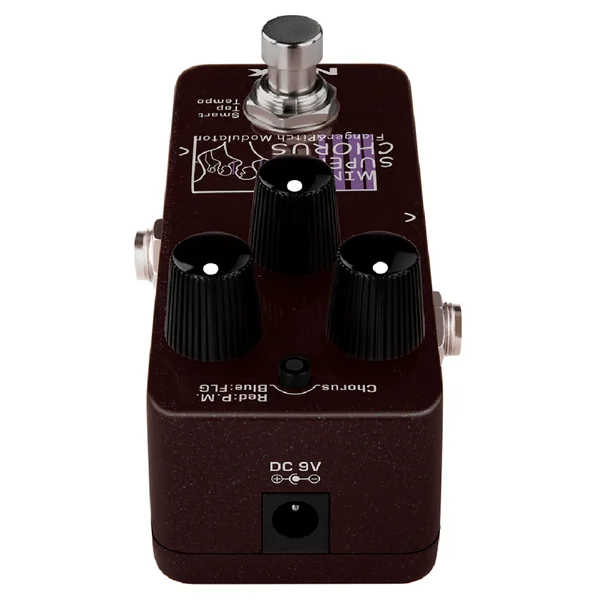 Pédale d'Effet NUX - MINI-SCF-CHORUS - Chorus/Flanger numérique - tape tempo