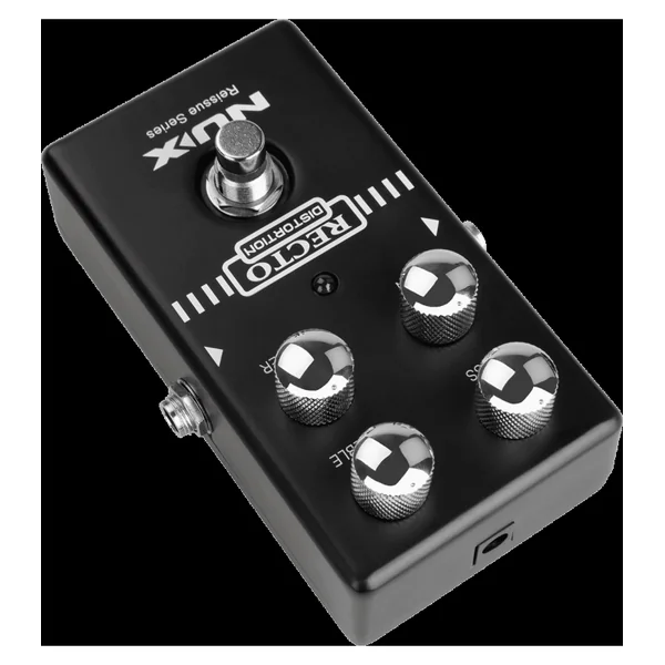 Pédale d'Effet NUX - RECTO-DISTORTION - Analogique type Hard rock / Metal