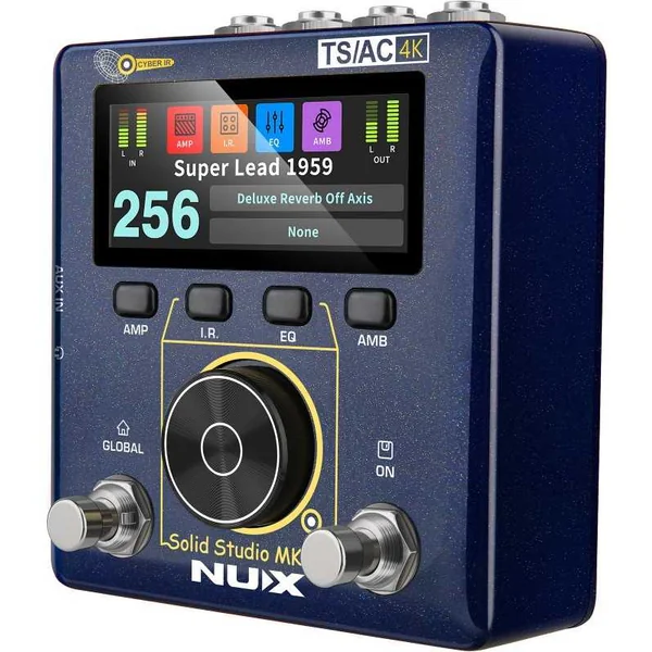 Pédale d'Effet NUX - SOLIDSTUDIO-MKII - Simulateur d'ampli de puissance et d'IR