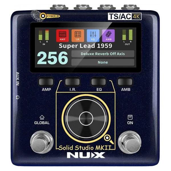 Pédale d'Effet NUX - SOLIDSTUDIO-MKII - Simulateur d'ampli de puissance et d'IR