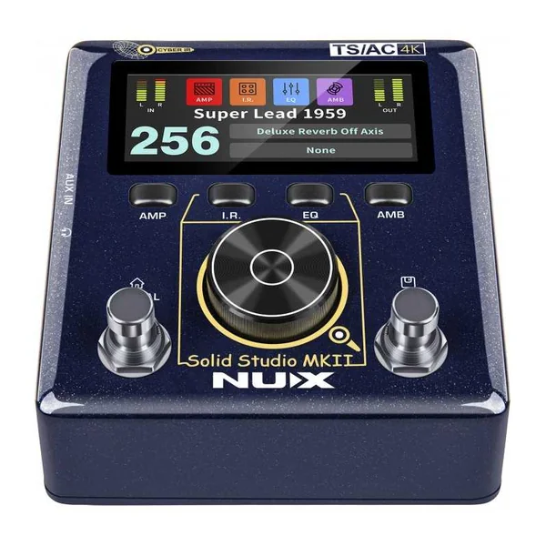 Pédale d'Effet NUX - SOLIDSTUDIO-MKII - Simulateur d'ampli de puissance et d'IR
