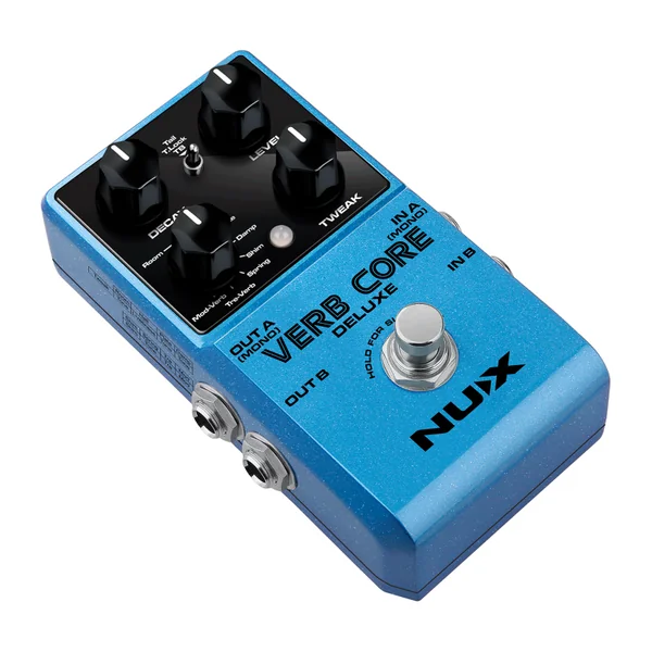 Pédale d'Effet NUX - VERBCORE-DLX - Reverb / Numérique reverb - 8 modes