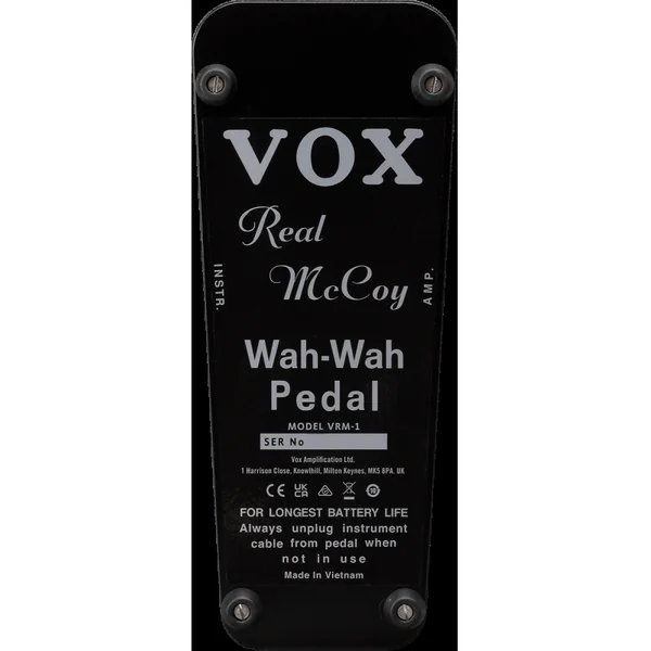 Pédale d'Effet VOX - VRM-1 - Real McCoy Wah