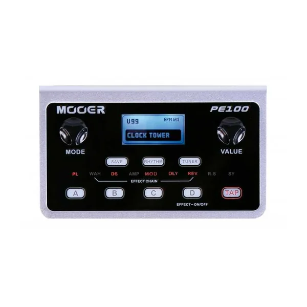 Pédale MULTI EFFETS MOOER PE100