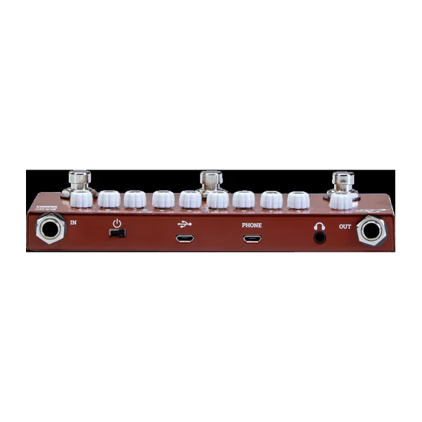 Pédale Multi-effets EKO BAIO-ACOUS - Multi-effets pour acoustiques avec IRs - sur batterie / Bluetooth