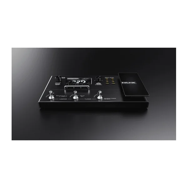 Pédalier Multi-Effets NUX - MG30 - 3 switchs, LCD 4", pédale d'expression