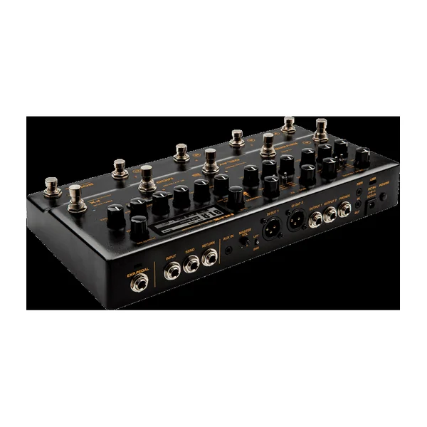 Pédalier Multi-Effets NUX - TRIDENT - 10 switchs, 10 blocs effets, MIDI, looper