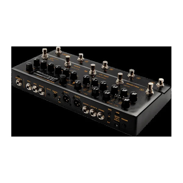 Pédalier Multi-Effets NUX - TRIDENT - 10 switchs, 10 blocs effets, MIDI, looper
