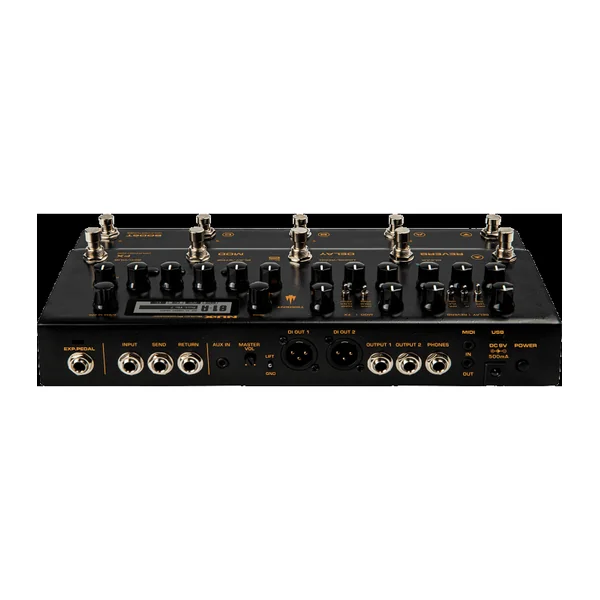Pédalier Multi-Effets NUX - TRIDENT - 10 switchs, 10 blocs effets, MIDI, looper