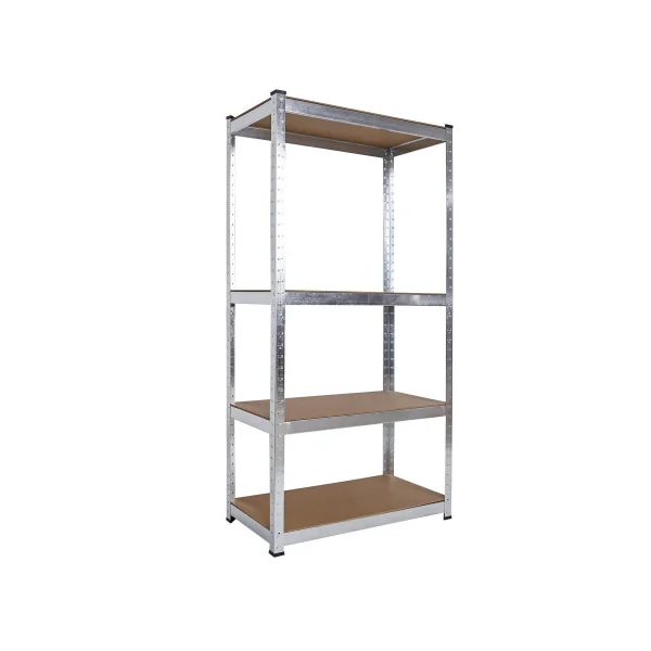 Rack de rangement 4 niveaux Rayonnage métallique Etagère métallique industrielle Charge lourde 700 kg