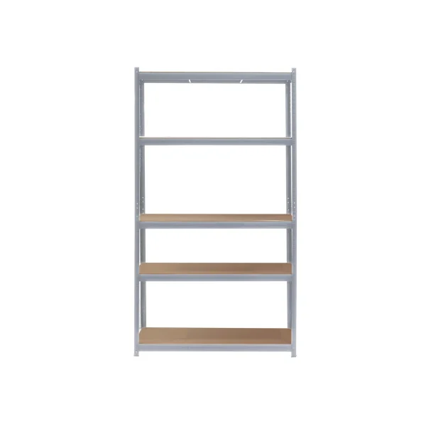 Rack de rangement 5 niveaux 100x60x200 cm Rayonnage métallique Etagère métallique industrielle Charge lourde 1000 kg
