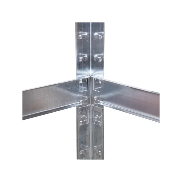 Rack de rangement 5 niveaux 100x60x200 cm Rayonnage métallique Etagère métallique industrielle Charge lourde 1000 kg