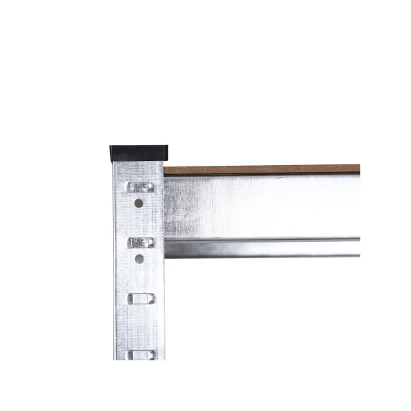 Rack de rangement 5 niveaux 100x60x200 cm Rayonnage métallique Etagère métallique industrielle Charge lourde 1000 kg