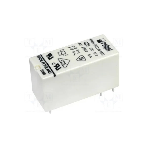 Relai 12Vdc DPST-NO 8A/250VAC sorties non reliées