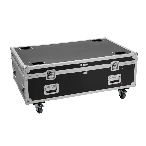 ROADINGER Flightcase PRO 4x LED BAR-8 SWING with wheels