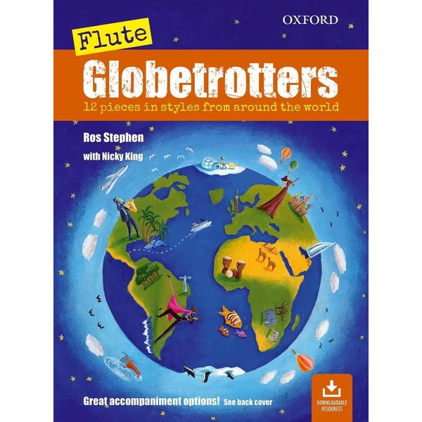 Ros S. - Flute Globetrotters + Audio