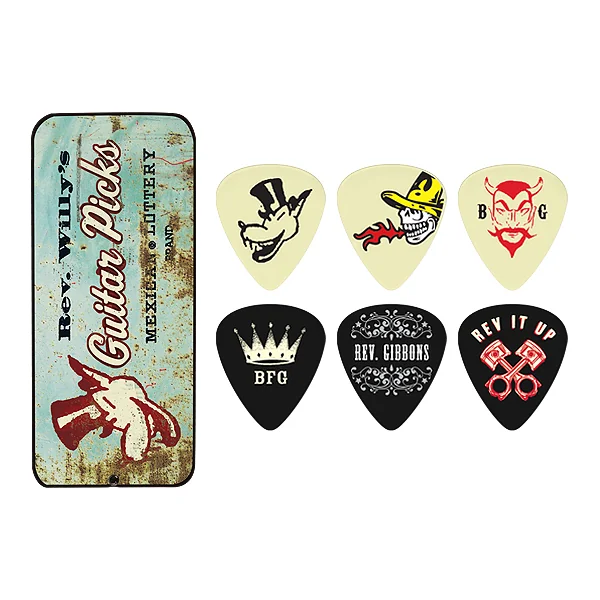 RWT01L Reverend Willy Collector Metal Box PACK DE 6 - 0.60MM