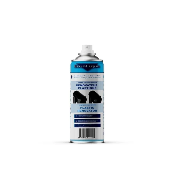 Rénovateur plastiques Eurolique - Rénove et protège les surfaces plastiques aérosol 500ml.