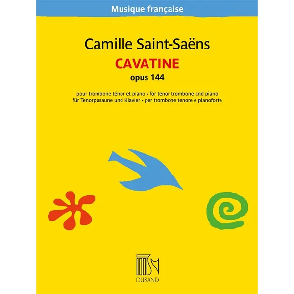 SAINT-SAENS C. Cavatine OP 144 Trombone Tenor