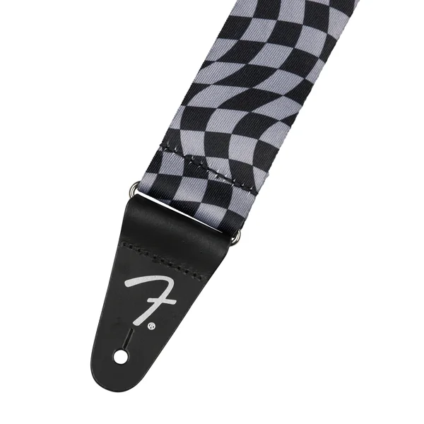 SANGLE POLY WAVY CHECKER GRIS