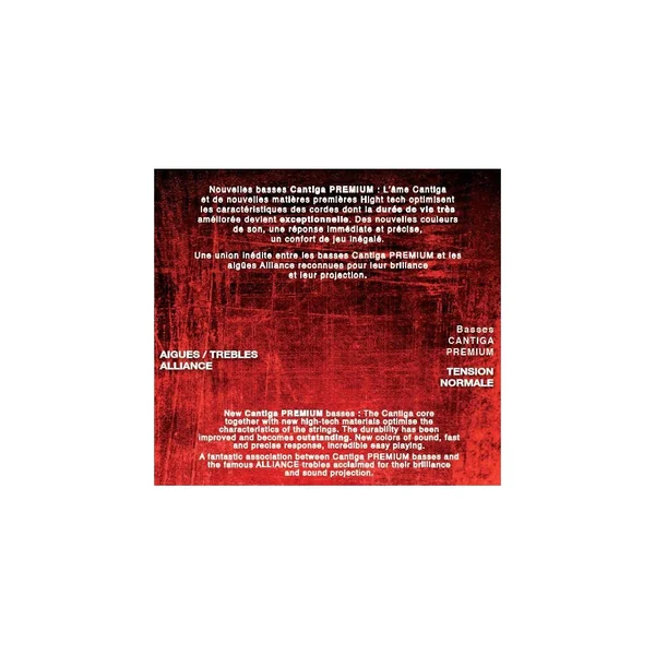 Savarez 510ARP Alliance Premium Cantiga rouge tension normale