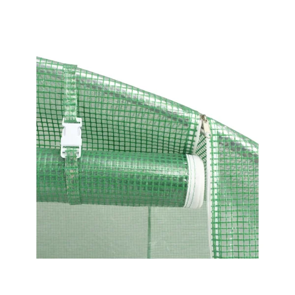 Serre de jardin 16 m² 400x400 cm Serre tunnel Serre maraicher Serre potager Serre plantation