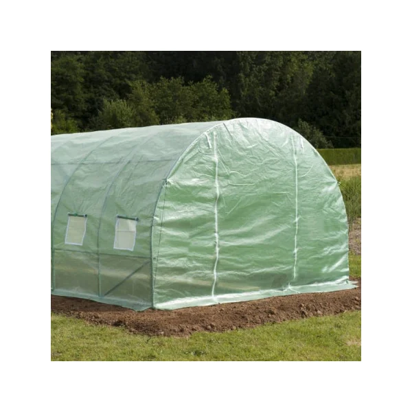 Serre de jardin 8x3x2m Serre maraichère Serre potager Serre tunnel 24m²