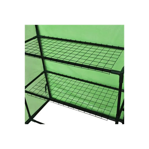 Serre à 4 Etagères 120x90x190 cm Serre de Terrasse Serre Balcon Serre Semis